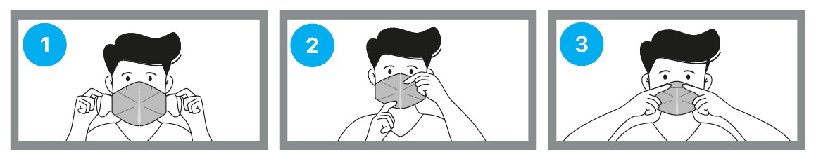 Acto 95 FFP2 Maske TR ikonlar 3
